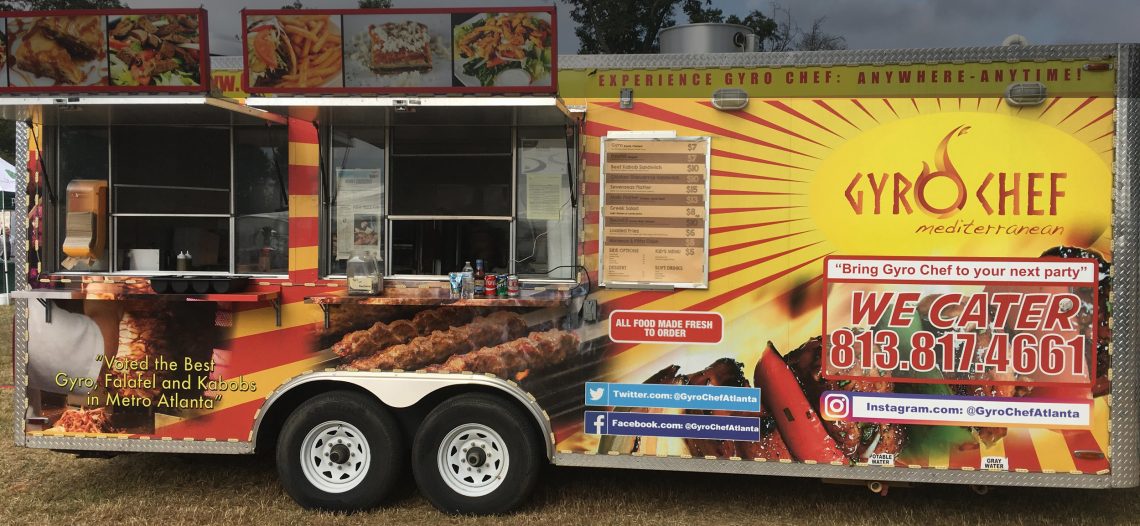Gyro Chef: New Food Truck and Catering Service Franchise